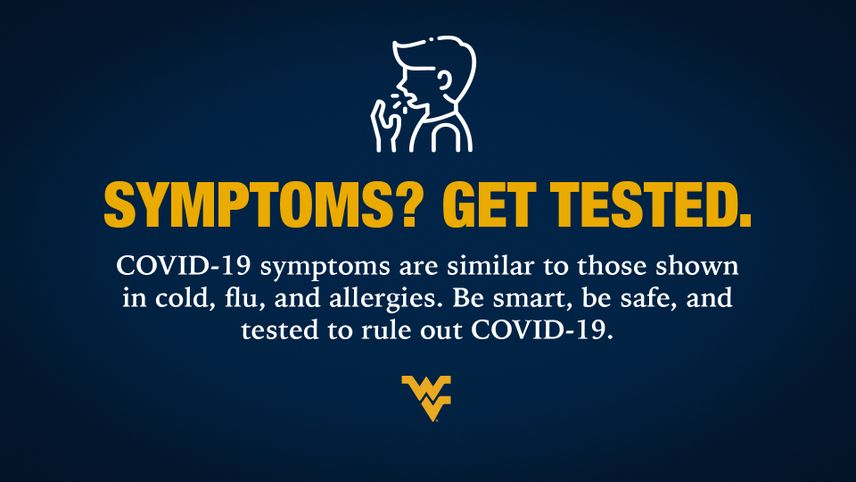 COVID-19 symptoms can mirror those of allergies, colds, and influenza. Get yourself tested for COVID-19 to rule out a potential infection.