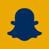 A gold WVU Snapchat icon.