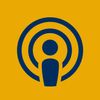 A gold WVU Podcast icon.